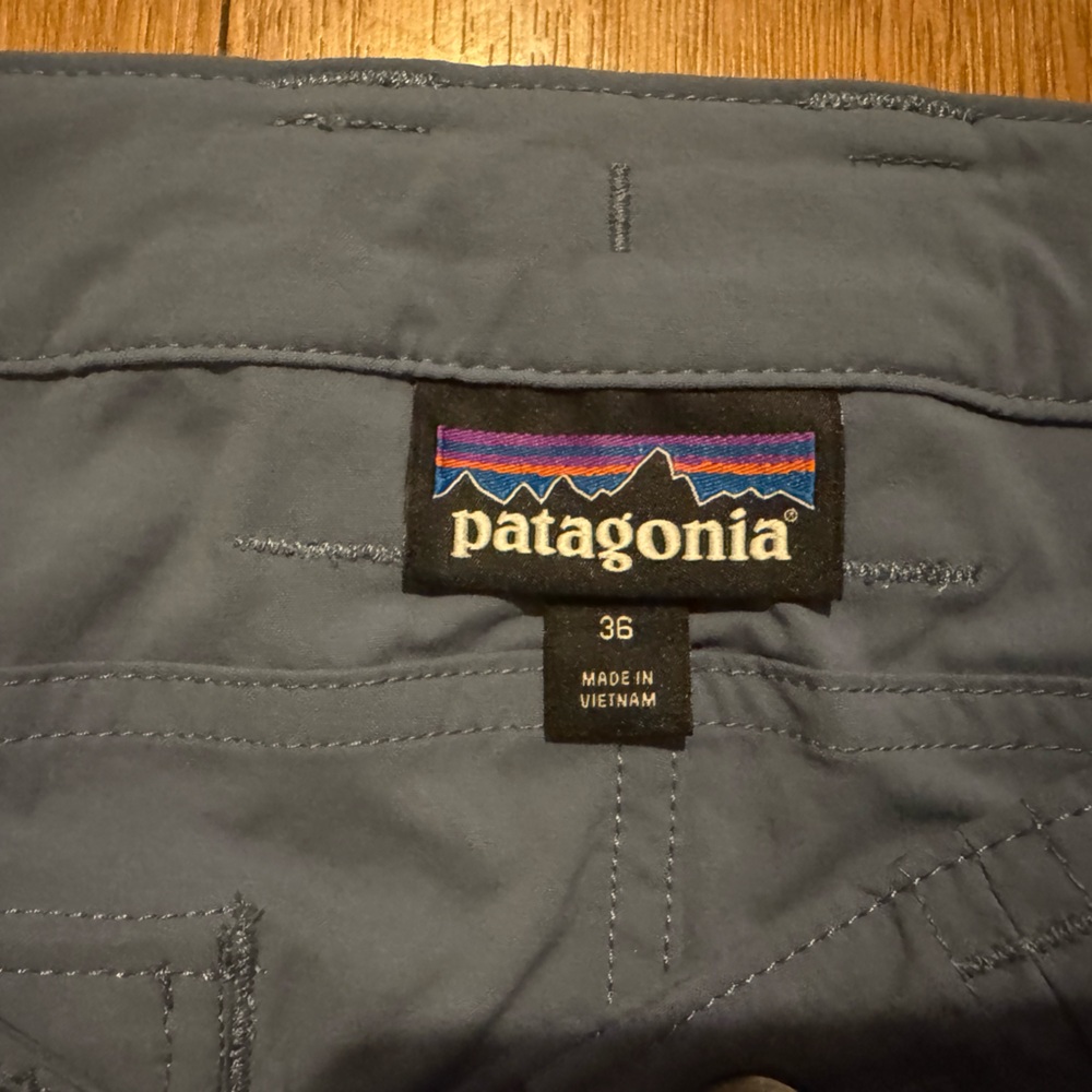 Patagonia Men's Blue Quandary Pants - Picture 5 of 11